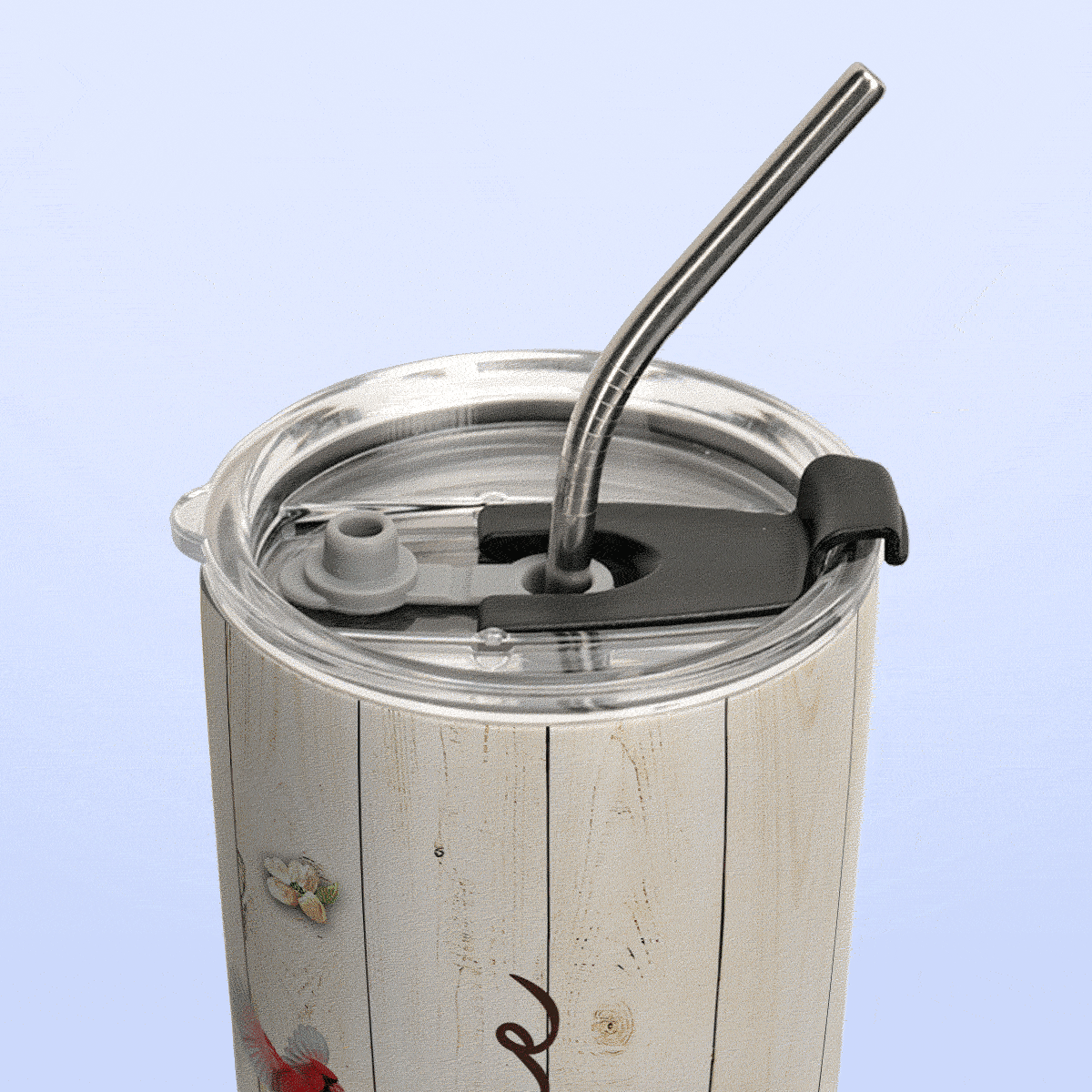 Cardinal Bird Faith Imagine KD2 DNLZ2005006Z Stainless Steel Tumbler