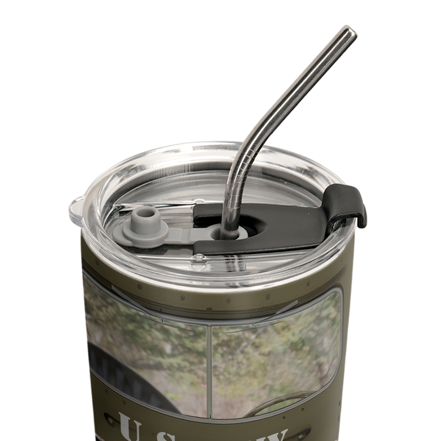 Military Vintage Truck ANRZ04114410RS Stainless Steel Tumbler