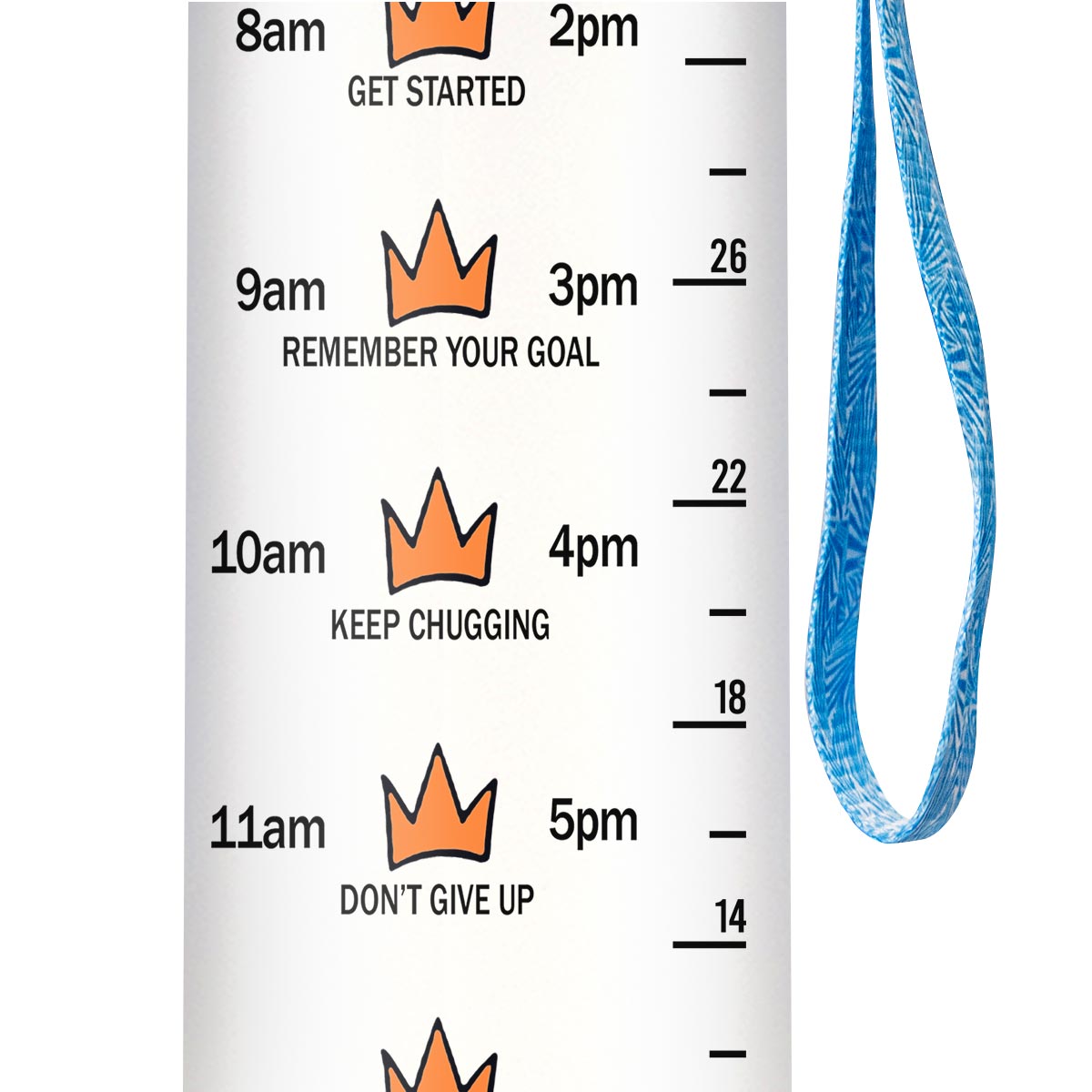 A Black Queen Should Be Two Things Classy And Fabulous HTRZ11087815YB Water Tracker Bottle