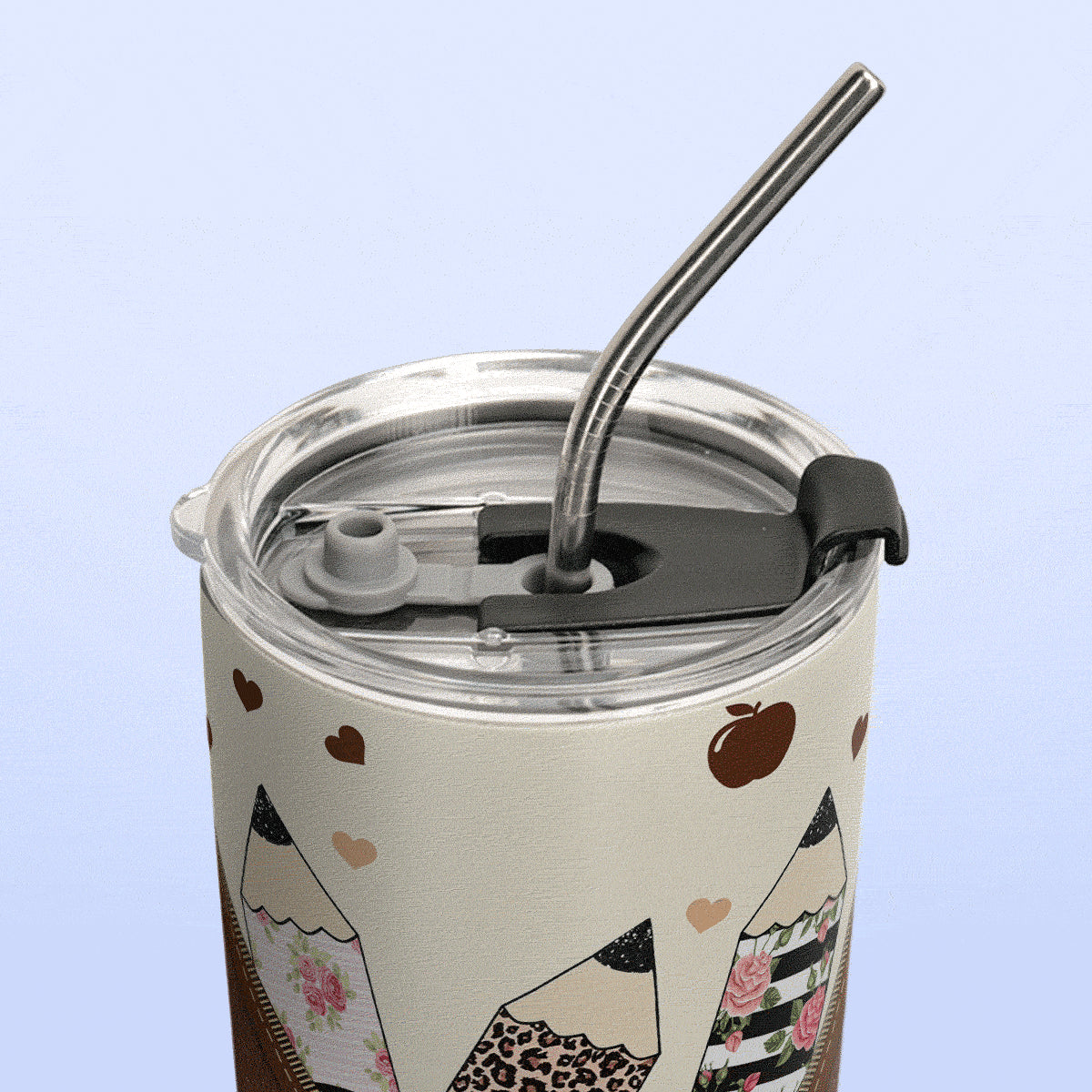A Truly Great Teacher Is Hard To Fine Difficult To Part With And Impossible To Forget HTRZ26079878DC Stainless Steel Tumbler