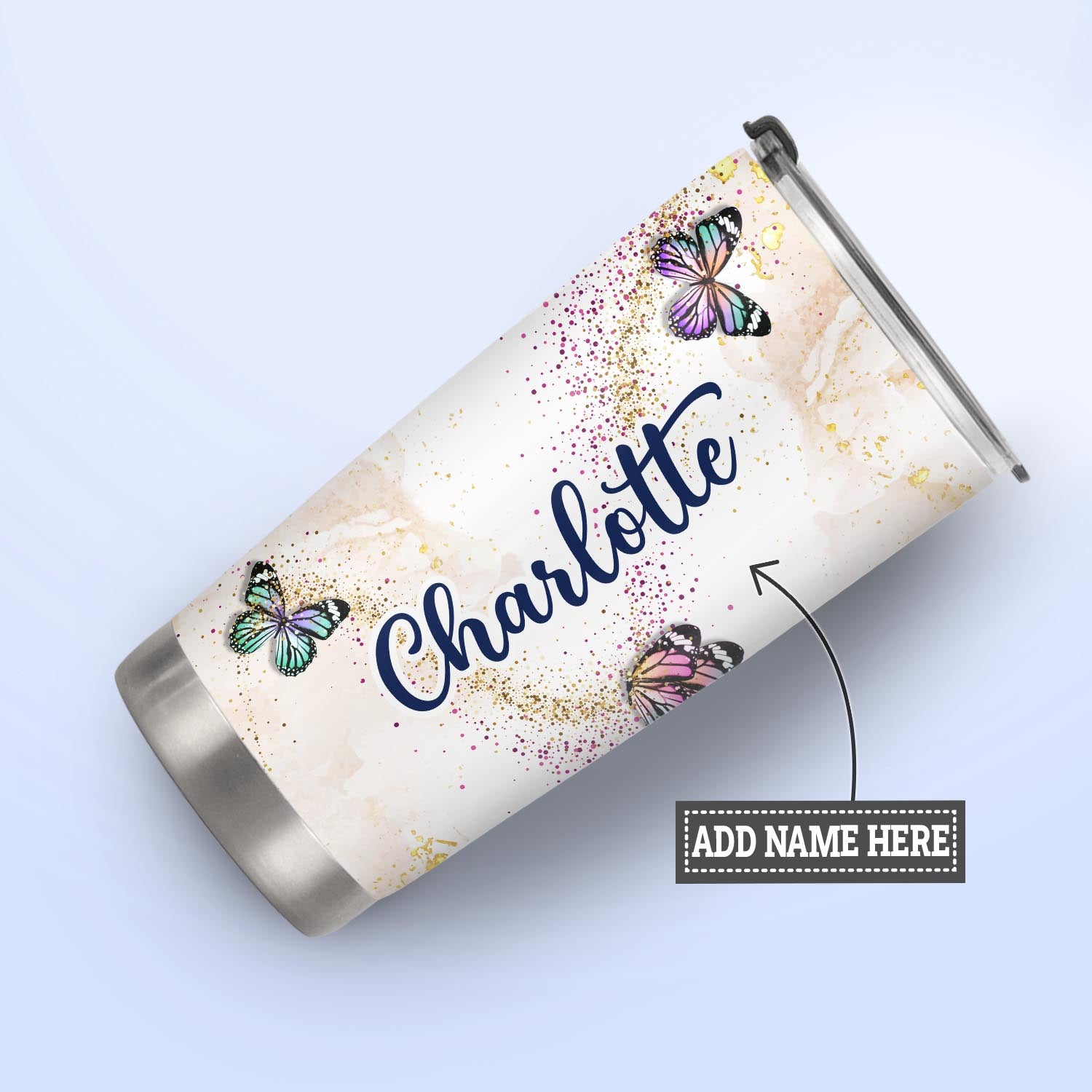 Butterfly Faith NNRZ220623981 Stainless Steel Tumbler