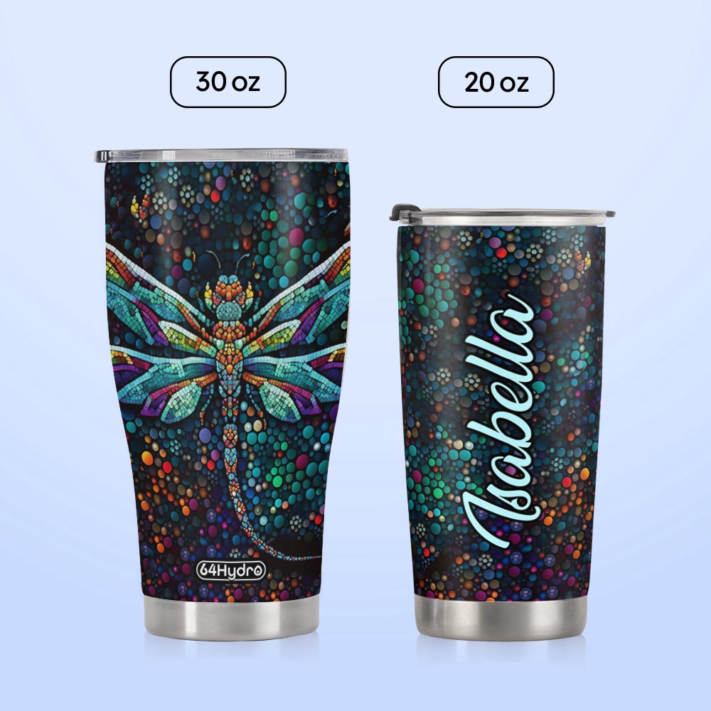 Dragonfly Lover HTRZ07094436TF Stainless Steel Tumbler