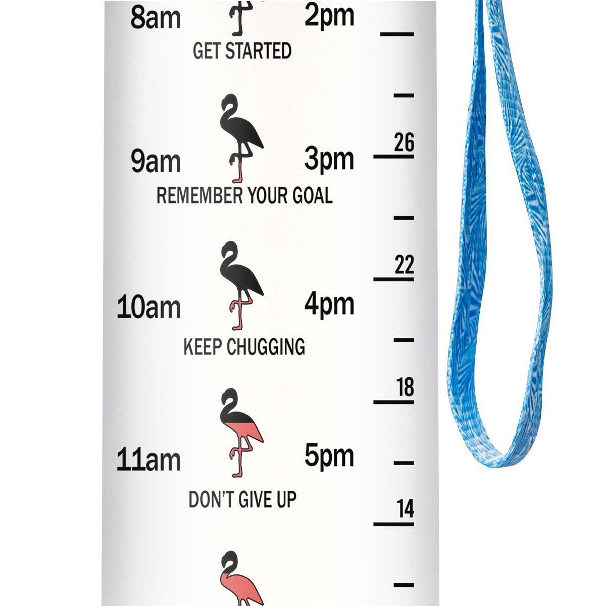 Flamingo Zero Flocks Given HTRZ10085603HF Water Tracker Bottle