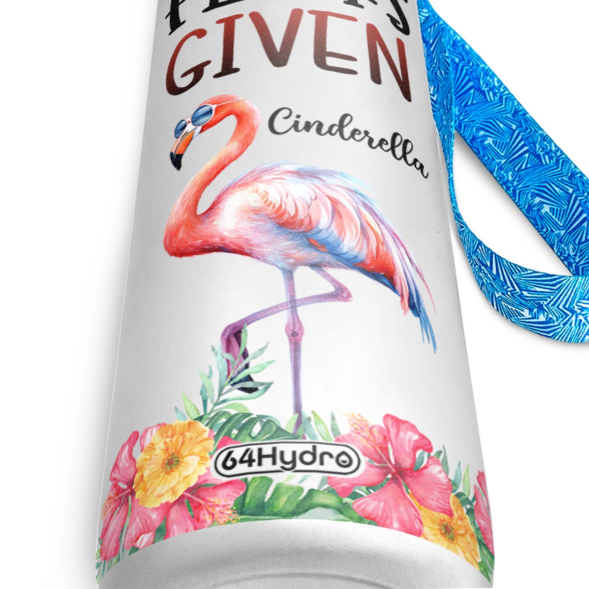 Flamingo Zero Flocks Given HTRZ10085603HF Water Tracker Bottle