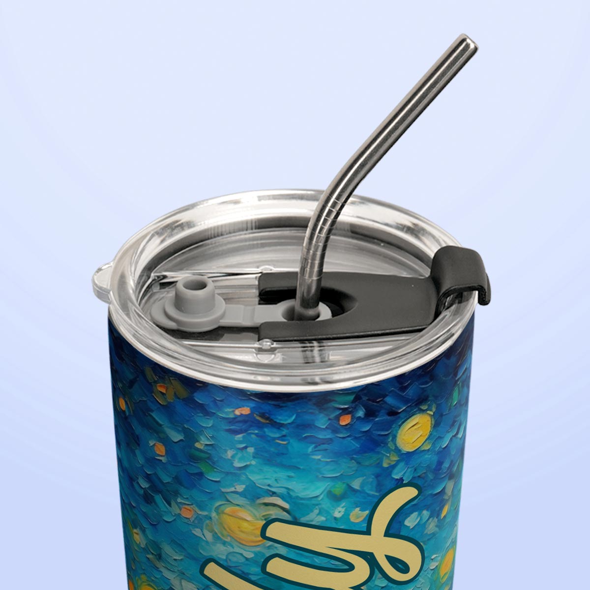 Giraffe Starry Night HTRZ14093723KM Stainless Steel Tumbler