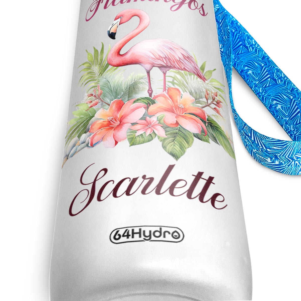 Just A Girl Who Loves Flamingos HHRZ09085610YY Water Tracker Bottle