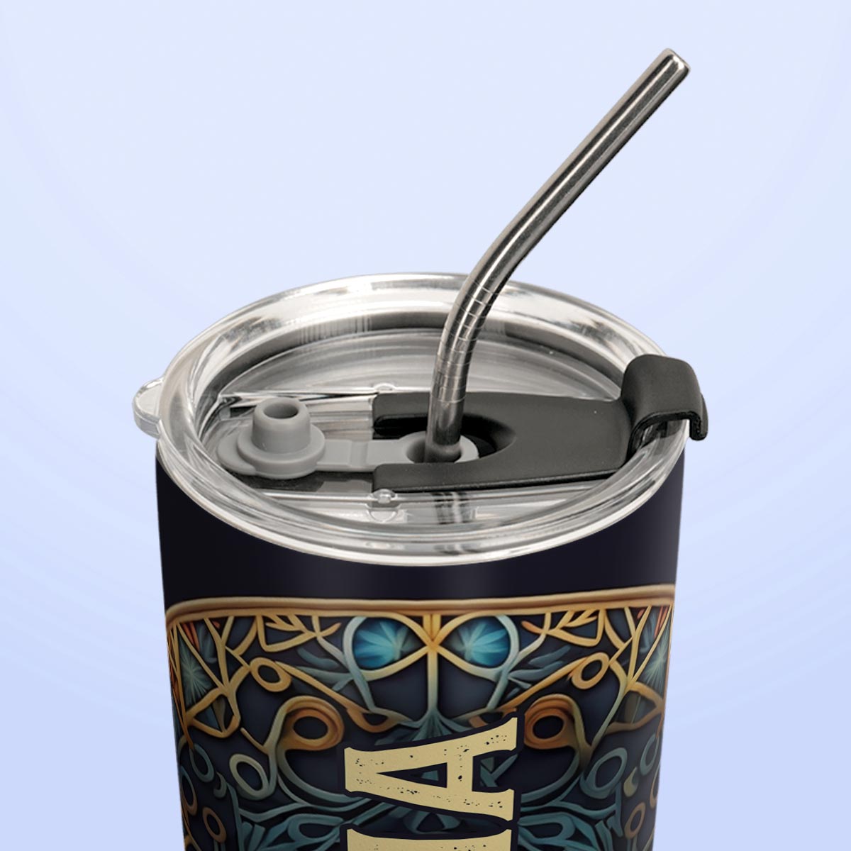 Trible Colorful Giraffe HTRZ12091720GE Stainless Steel Tumbler