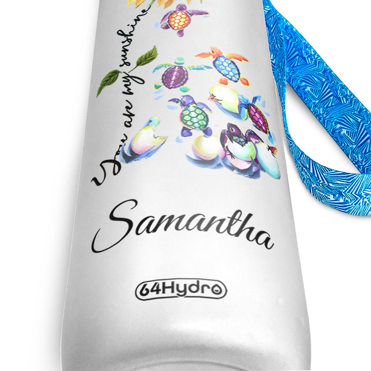 Turtle You Are My Sunshine HTRZ10084441BE Water Tracker Bottle