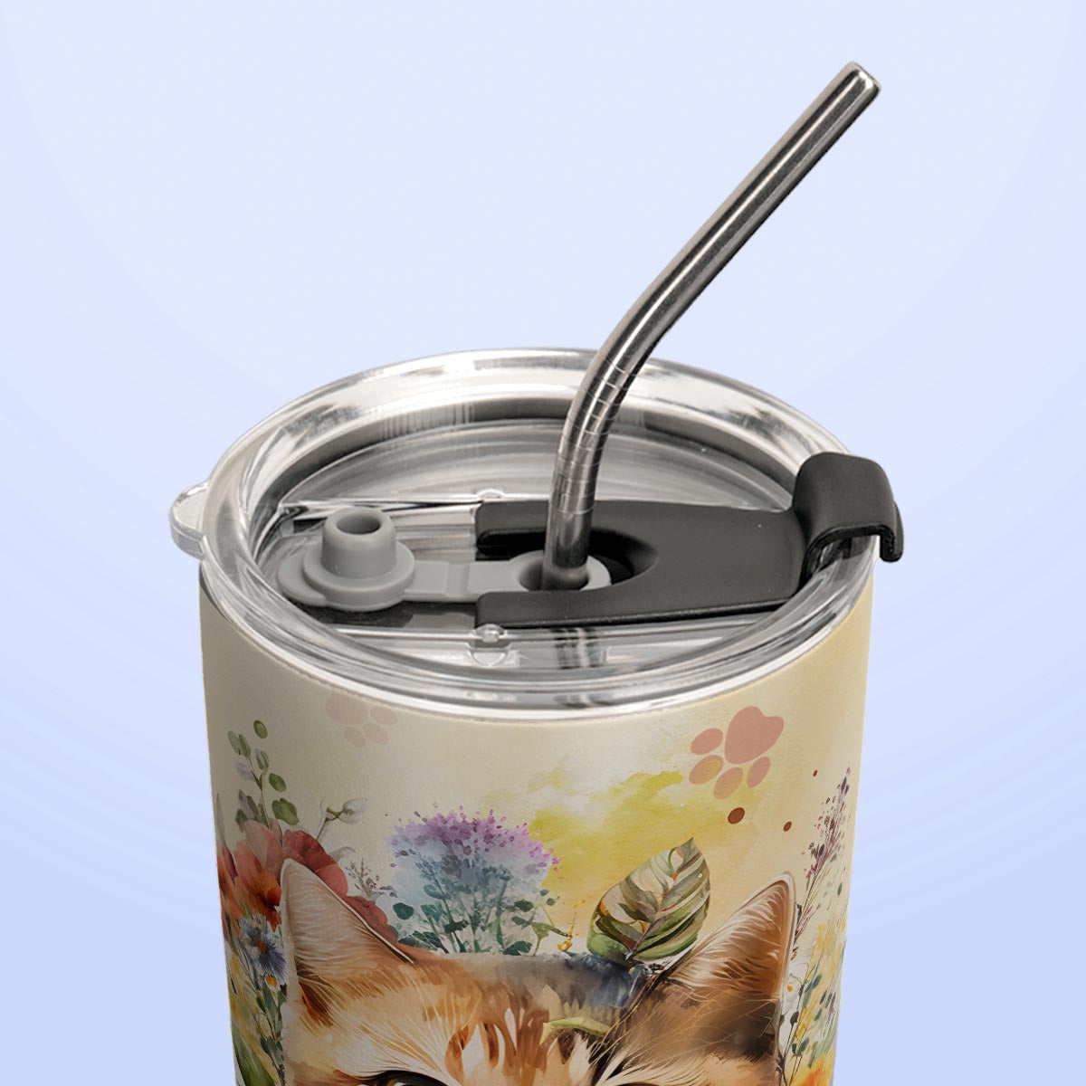Wisdom From A Cat NNRZ030723939 Stainless Steel Tumbler