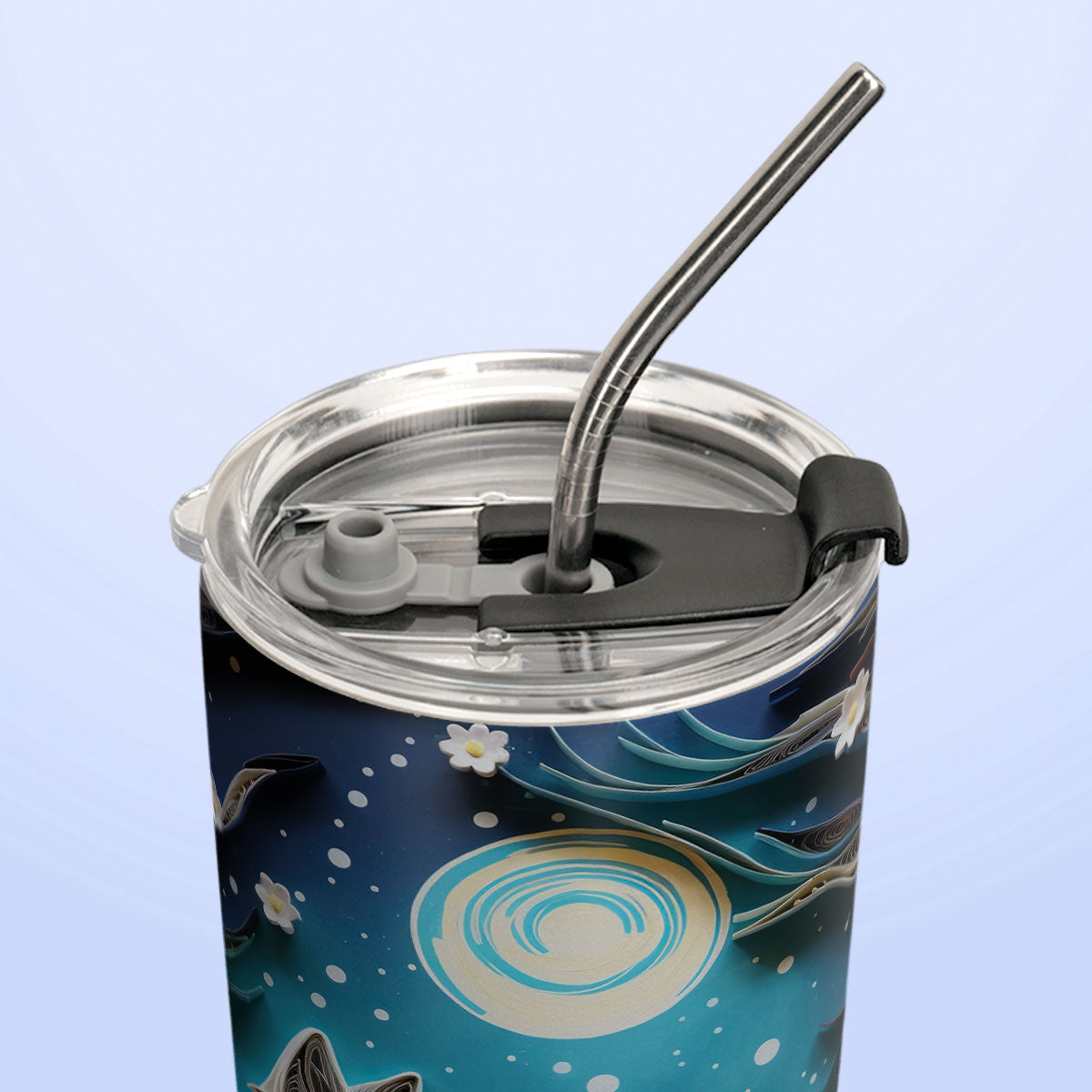 Wolf Paper Quiling HHAY060723779 Stainless Steel Tumbler