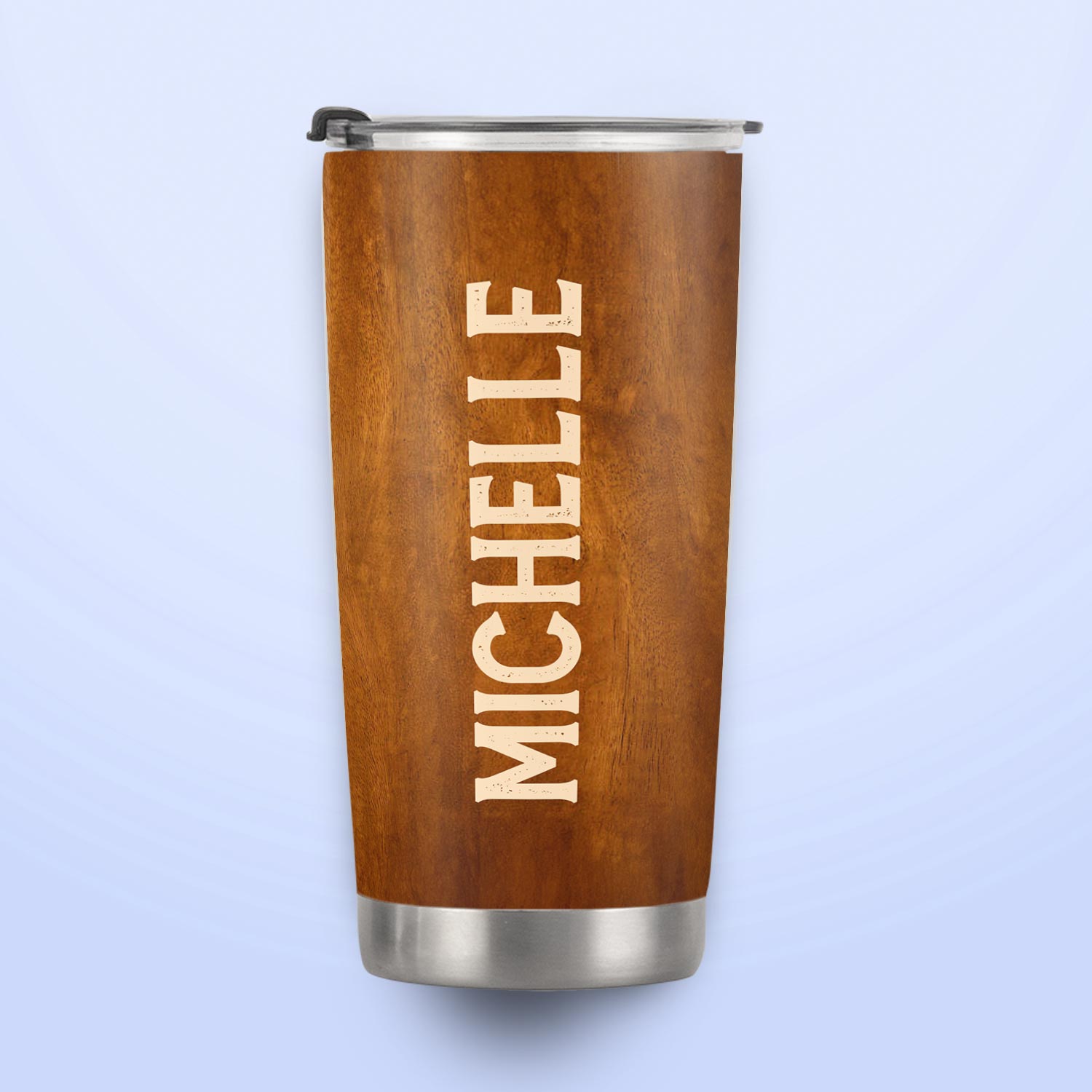Maria Holding Jesus Wooden Carving HTRZ31080934DY Stainless Steel Tumbler