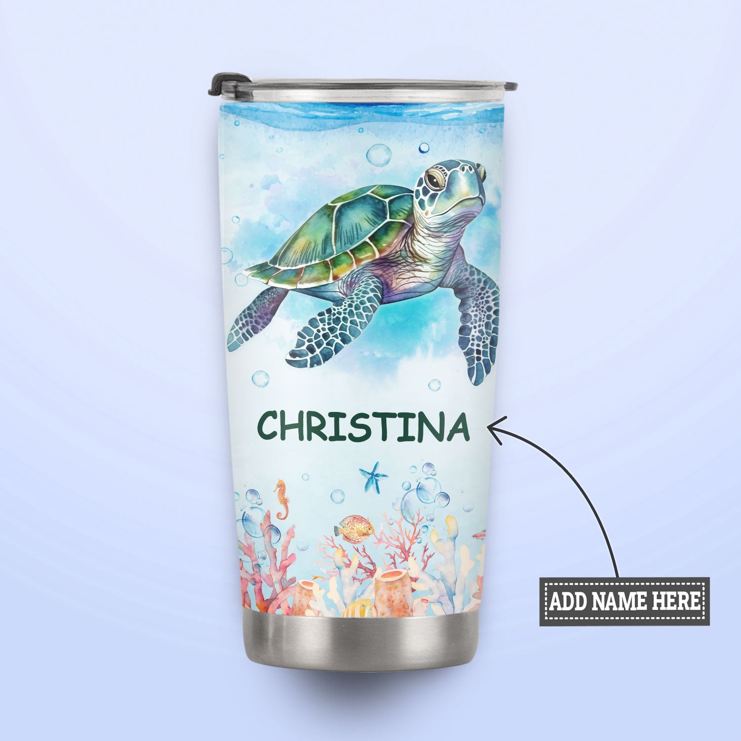 Wisdom From A Sea Turtle DNRZ300623964 Stainless Steel Tumbler
