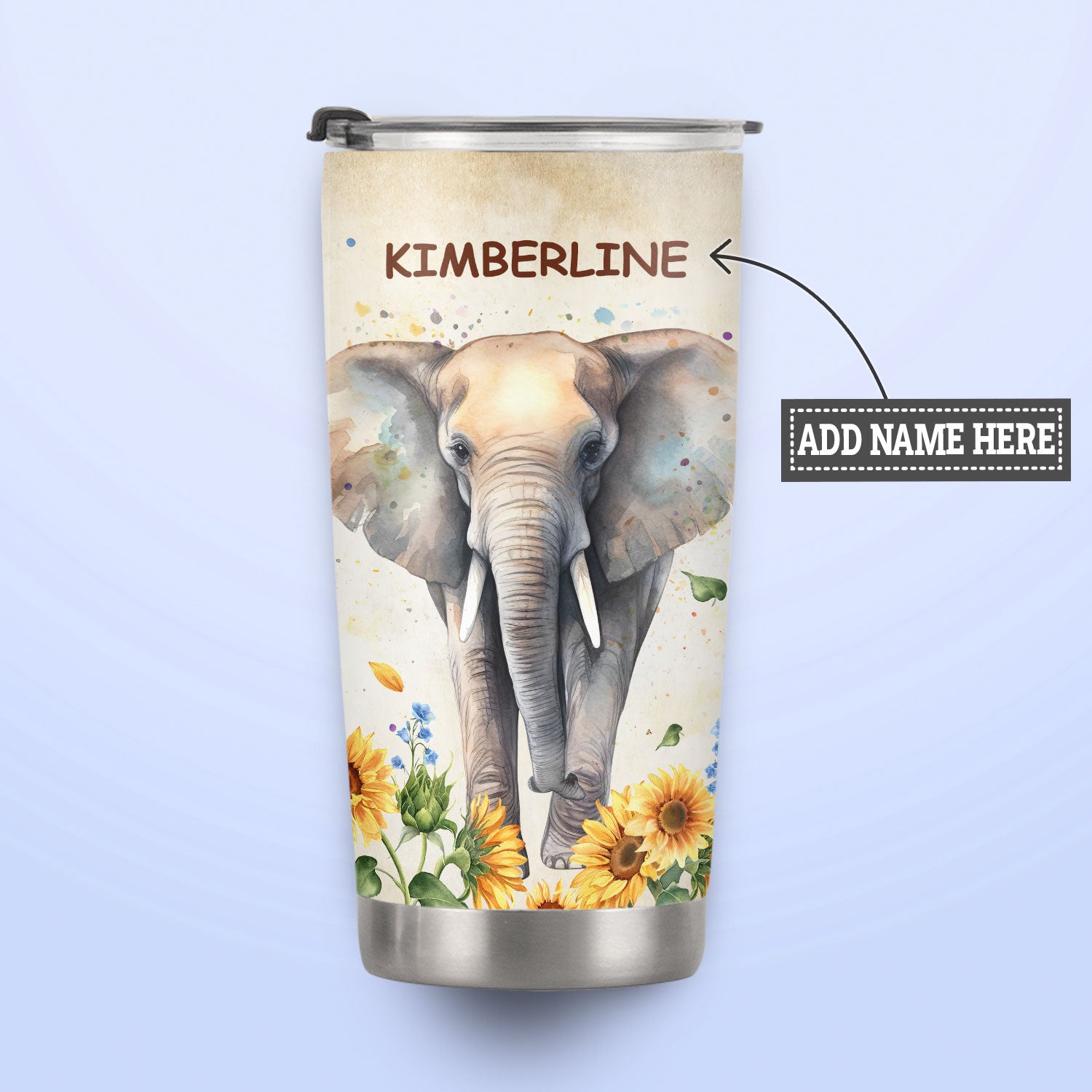 Wisdom From An Elephant DNRZ300623861 Stainless Steel Tumbler