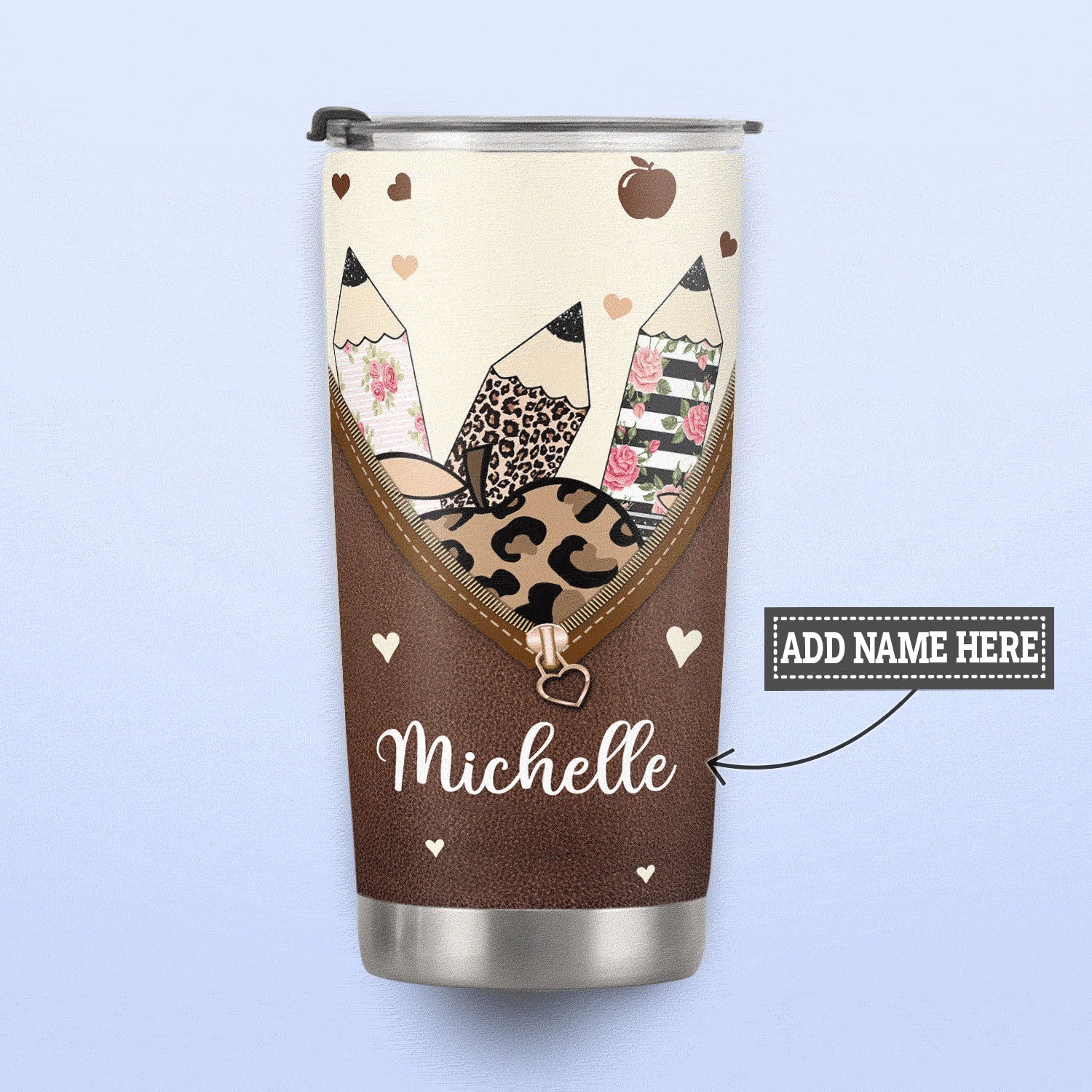 A Truly Great Teacher Is Hard To Fine Difficult To Part With And Impossible To Forget HTRZ26079878DC Stainless Steel Tumbler