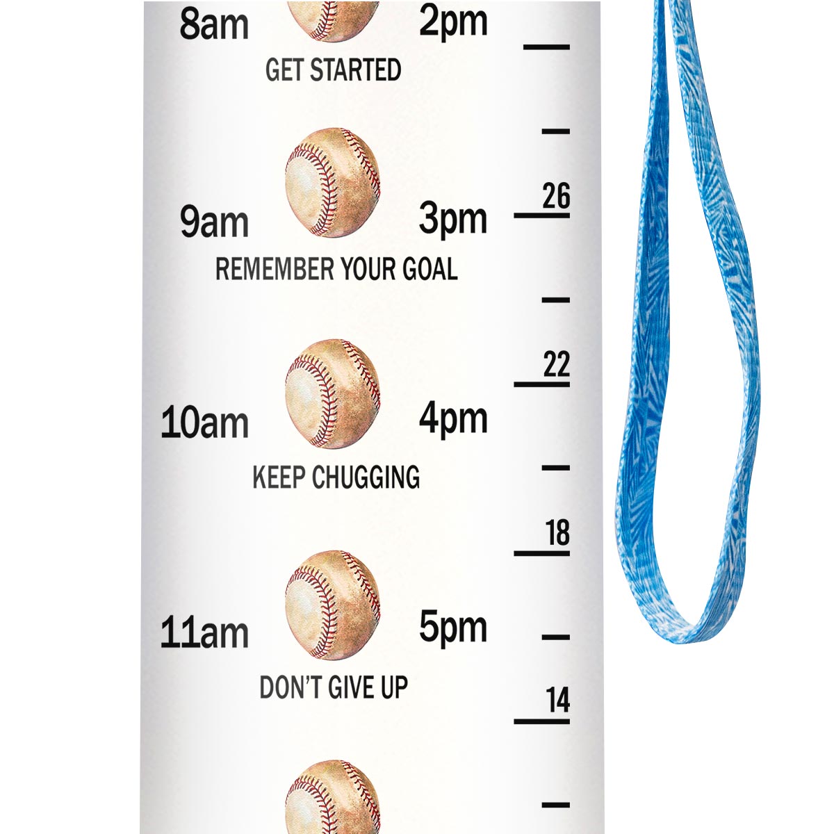 Baseball Daddy With His Son HHRZ09080267LY Water Tracker Bottle