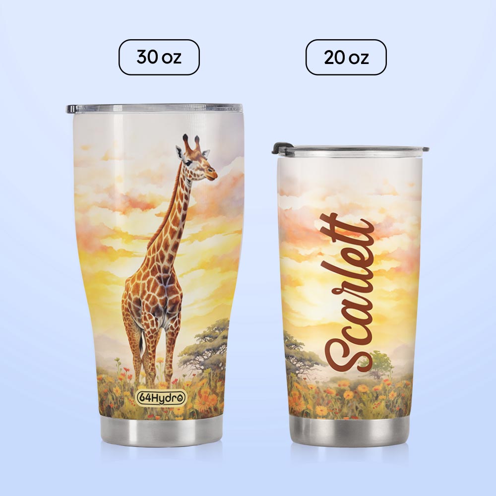 Giraffe Lover HTRZ14096209KI Stainless Steel Tumbler